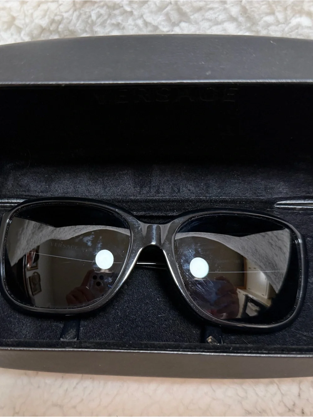 Versace black sunglasses